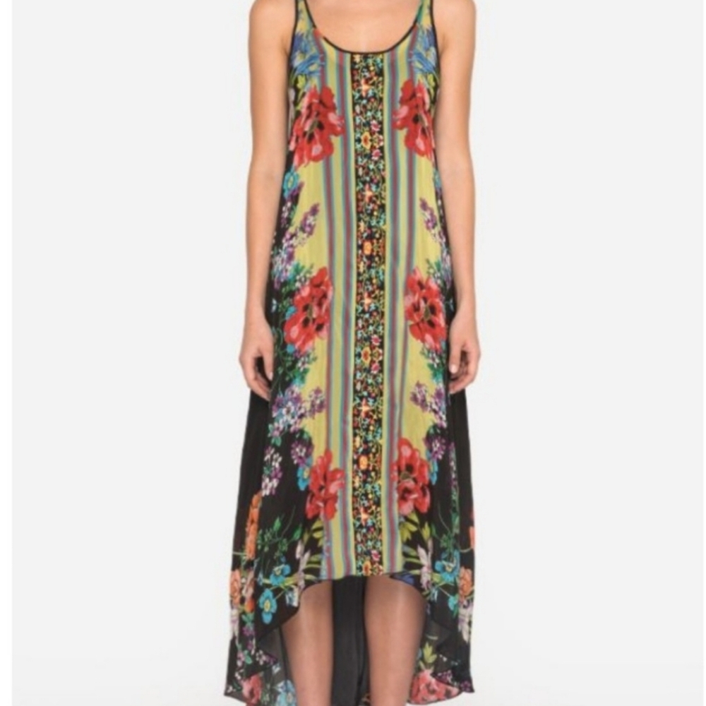 Johnny Was Garden Arch Dress (Slip) Medium